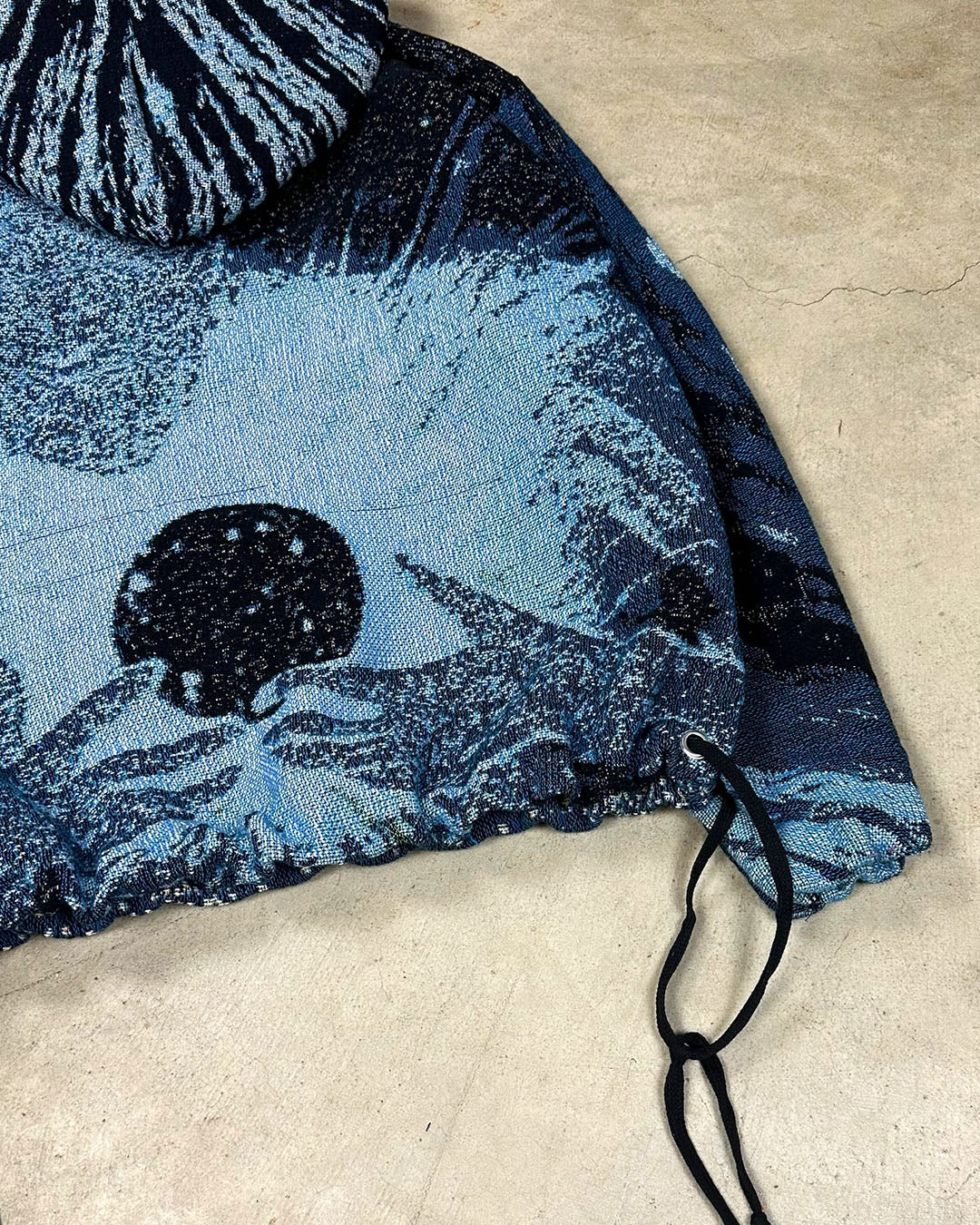 FACES FULL TAPESTRY HOODIE (READY TO WEAR)