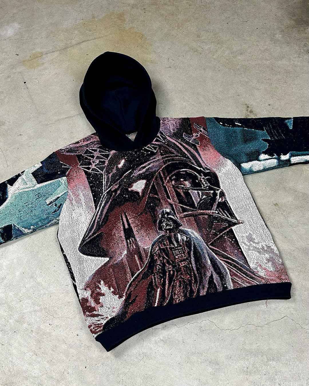 VADER TAPESTRY HOODIE (PRE ORDER)