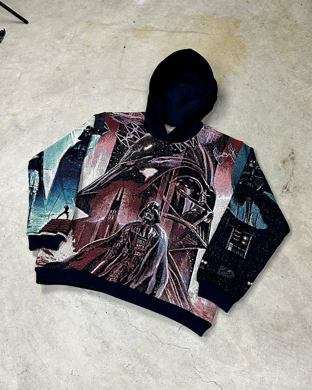 VADER TAPESTRY HOODIE (PRE ORDER)