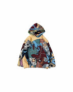SPIDEY COMIC PAGES TAPESTRY HOODIE