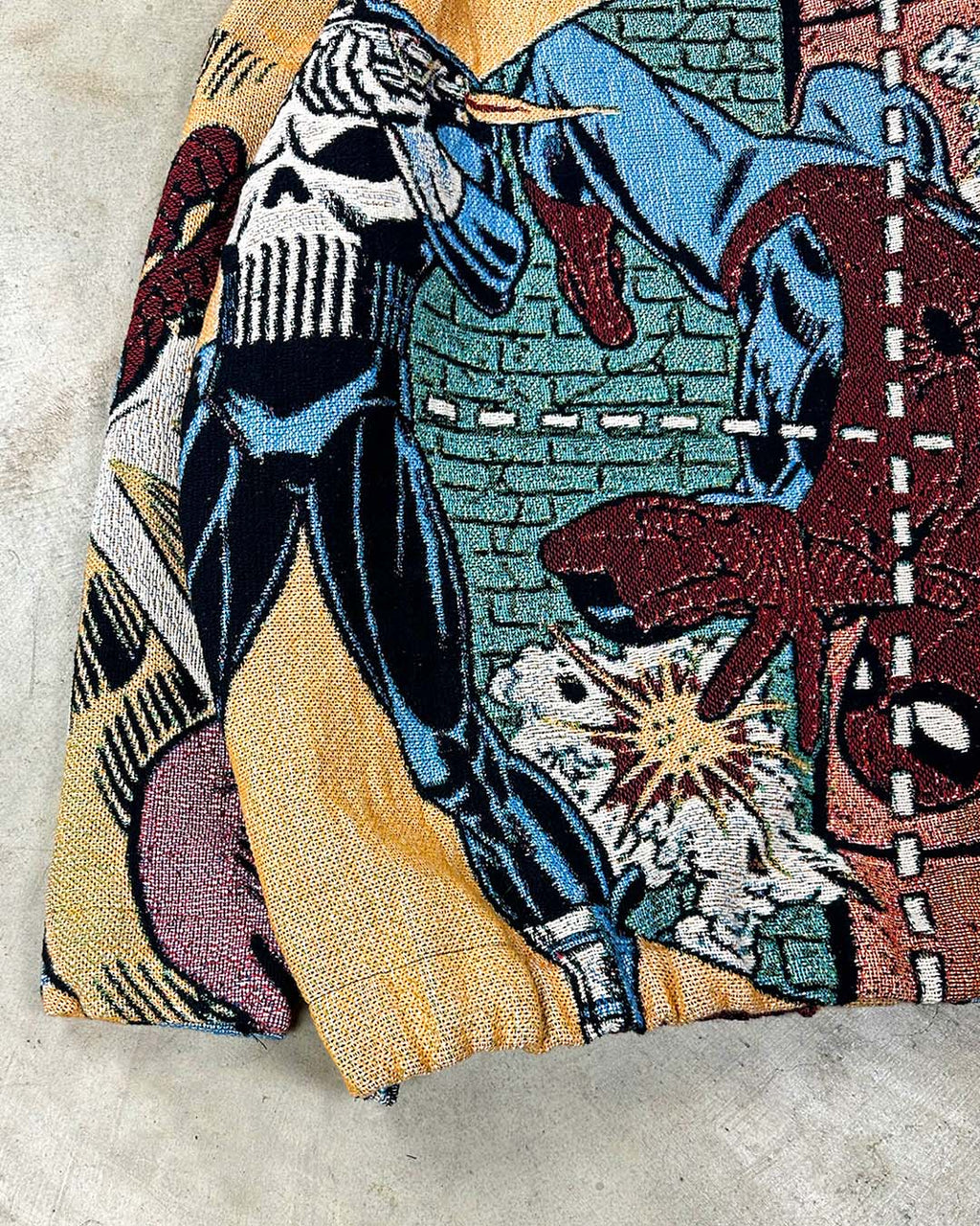 SPIDEY COMIC PAGES TAPESTRY HOODIE