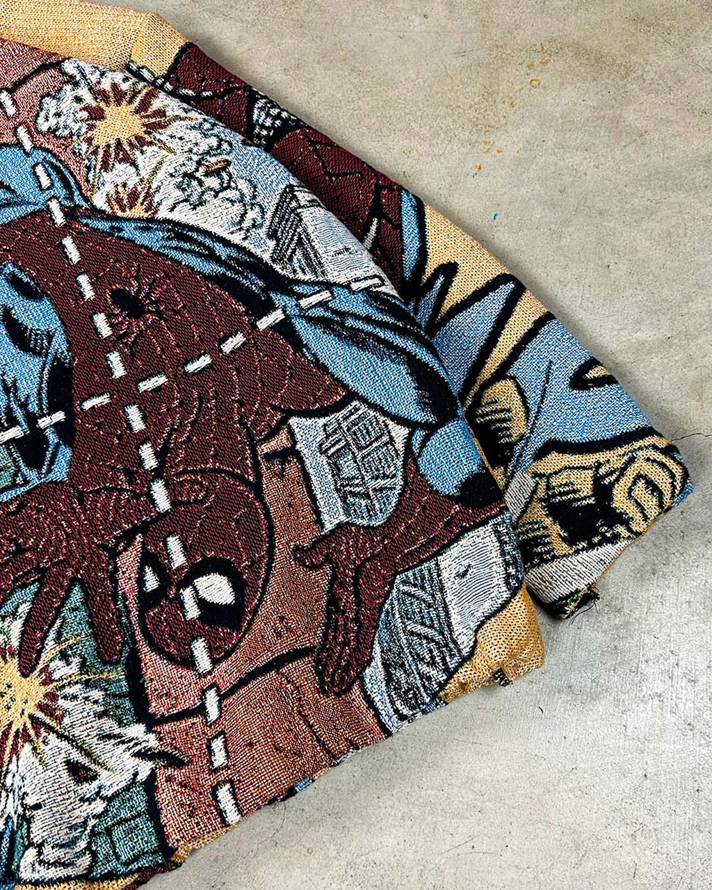 SPIDEY COMIC PAGES TAPESTRY HOODIE