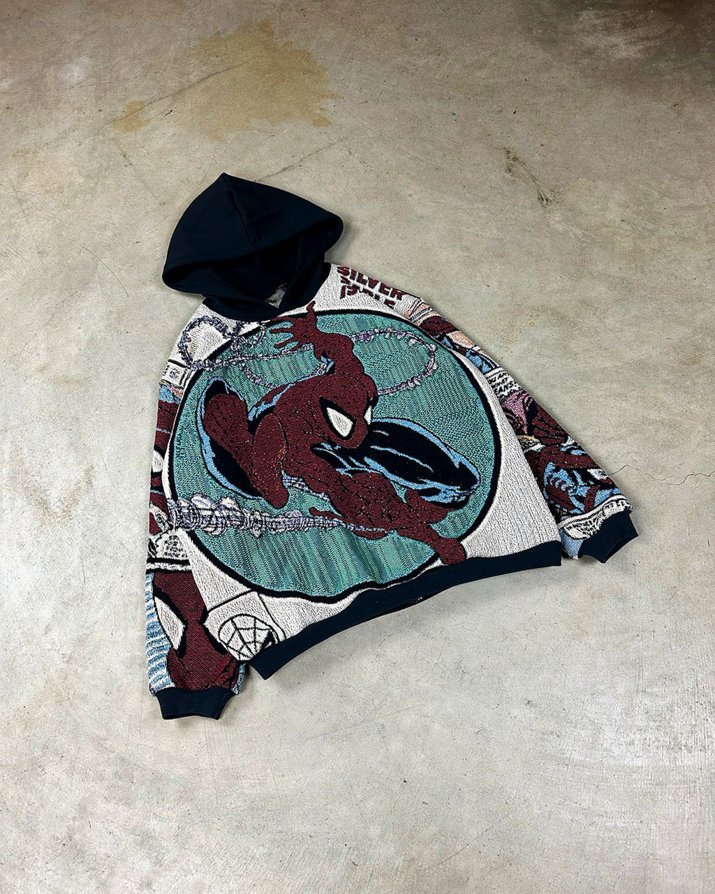 AMAZING SPIDERMAN TAPESTRY HOODIE (PRE ORDER)