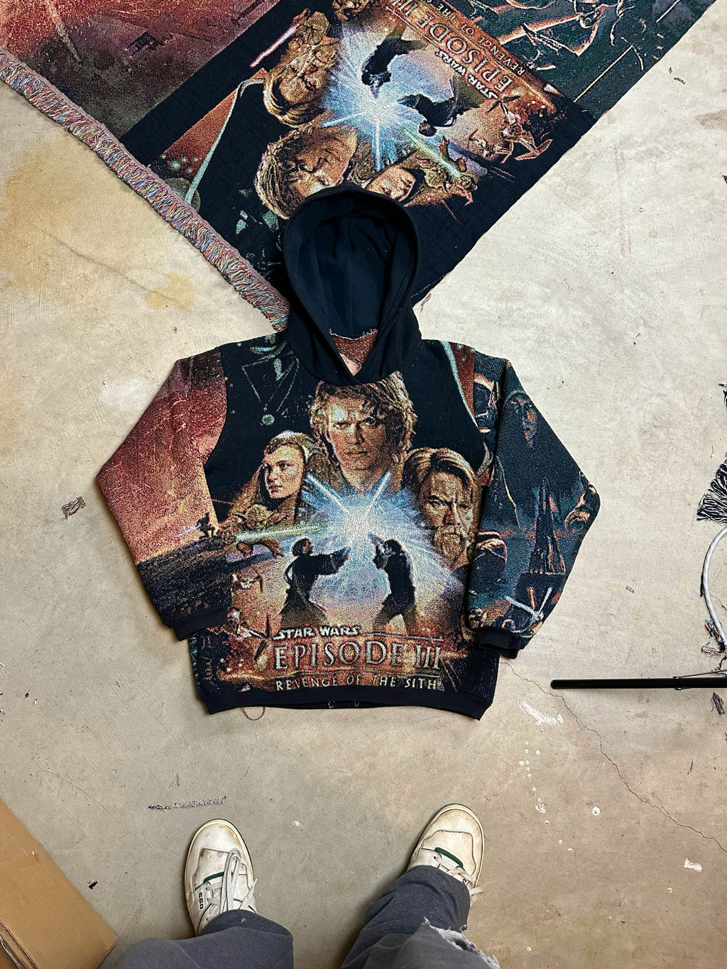CUSTOM TAPESTRY HOODIE