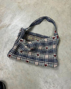 FLANNEL HEARTS TAPESTRY BAG