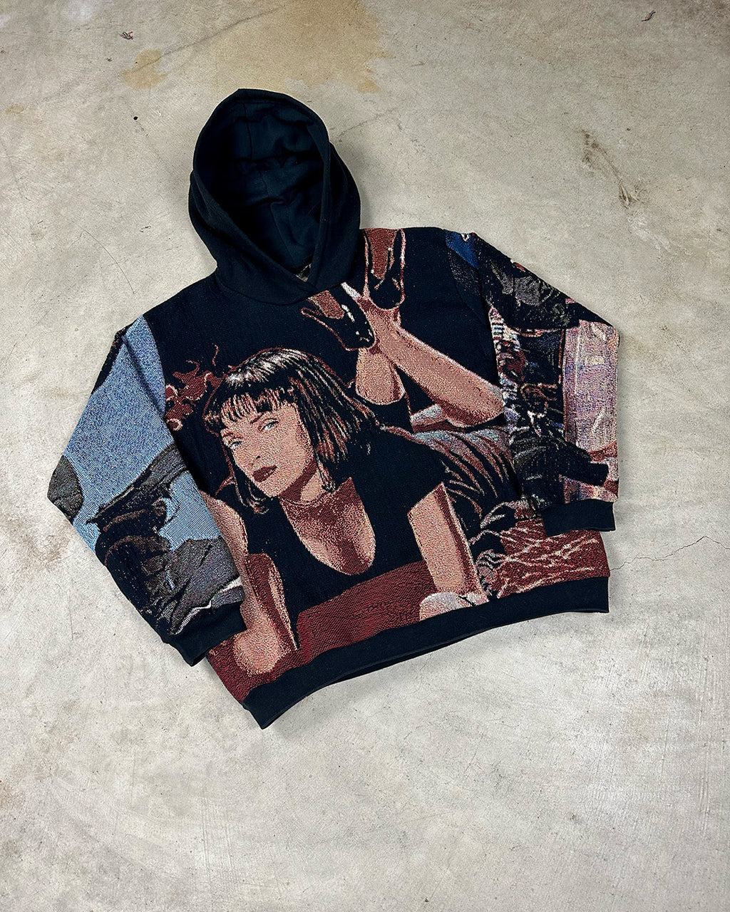 PULP FICTION TAPESTRY HOODIE (PRE ORDER)
