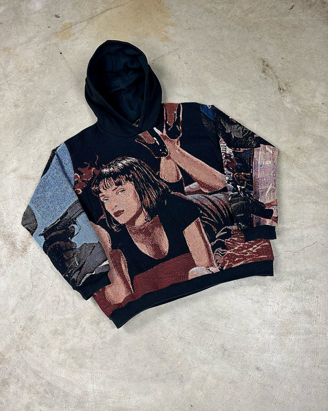 PULP FICTION TAPESTRY HOODIE (PRE ORDER)