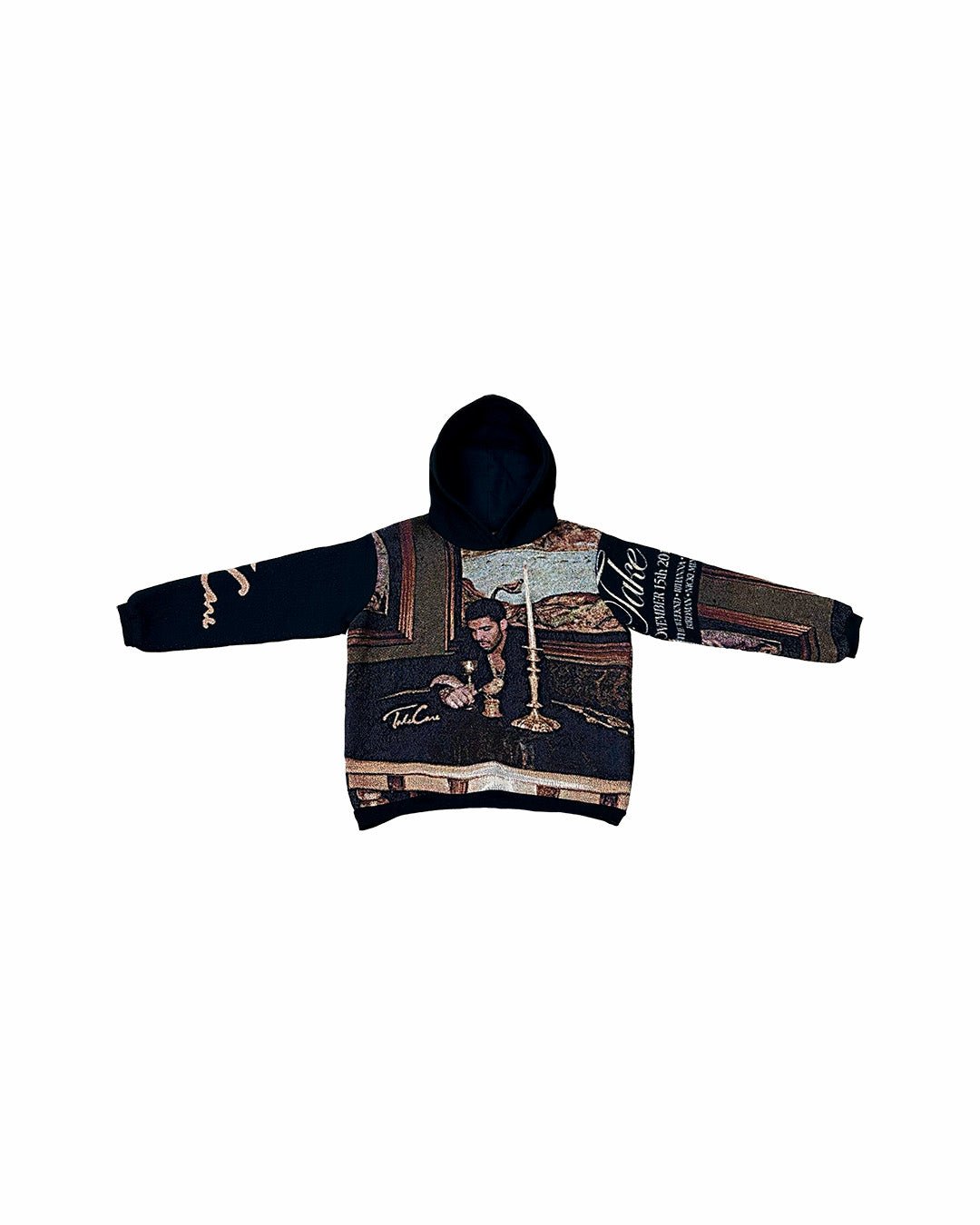 TAKE CARE TAPESTRY HOODIE