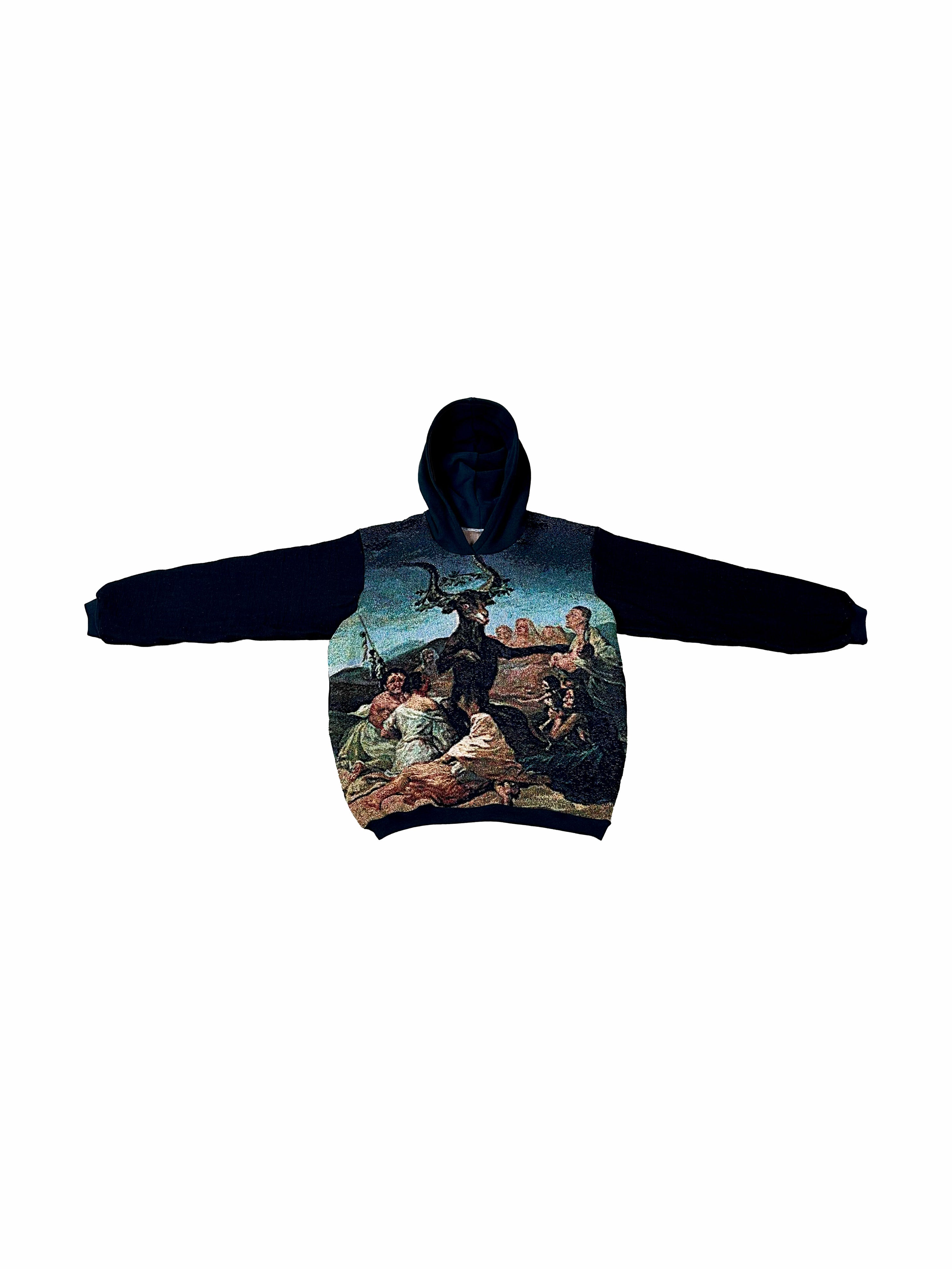 WITCHES SABBATH TAPESTRY HOODIE (PRE ORDER)