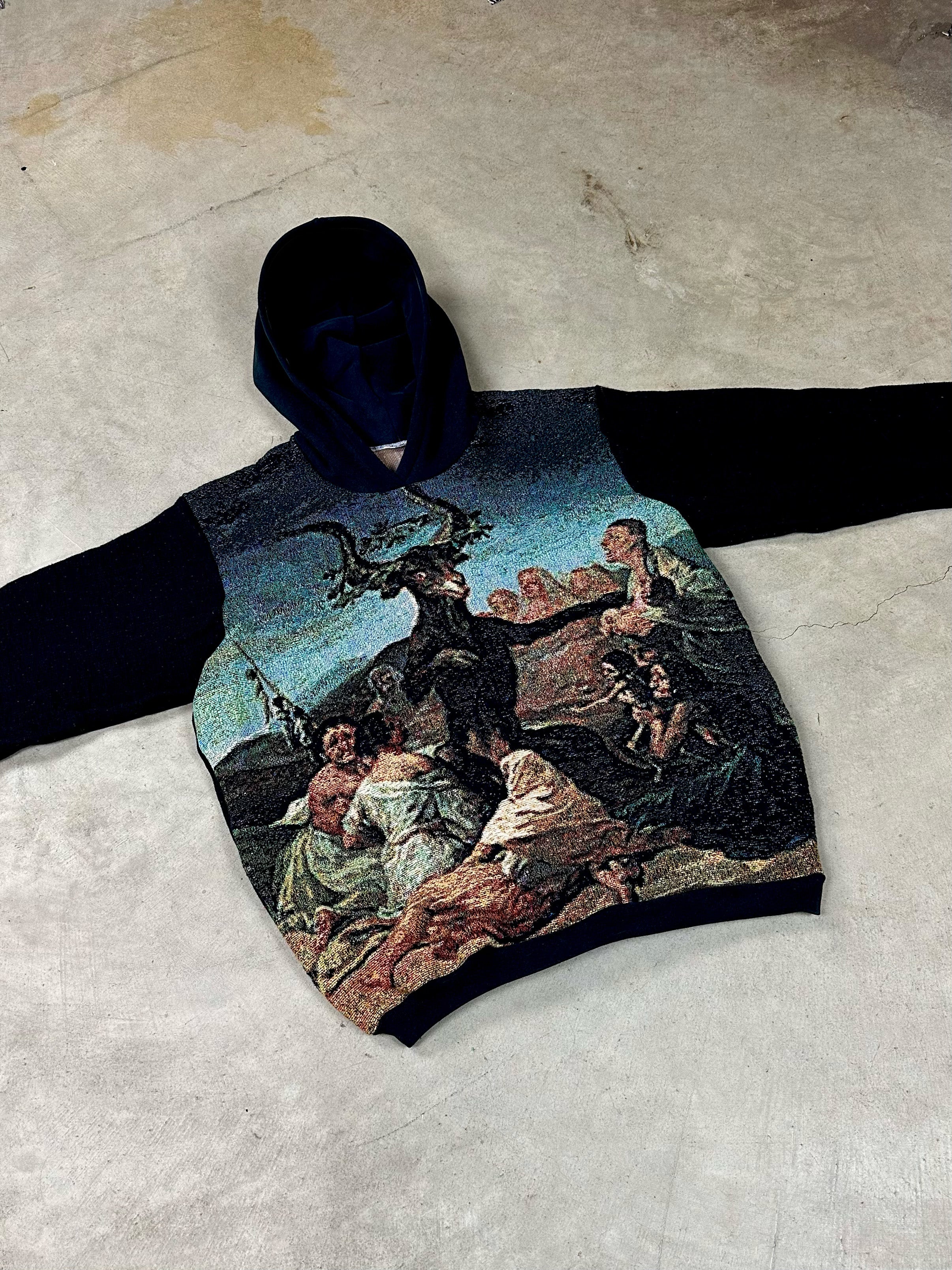 WITCHES SABBATH TAPESTRY HOODIE (PRE ORDER)