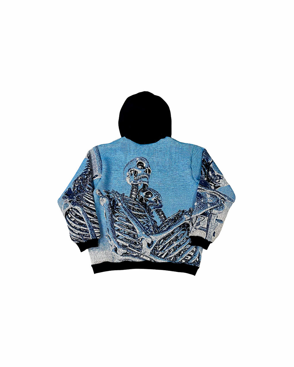 SKELETON TRIPLETS TAPESTRY HOODIE (PRE ORDER)