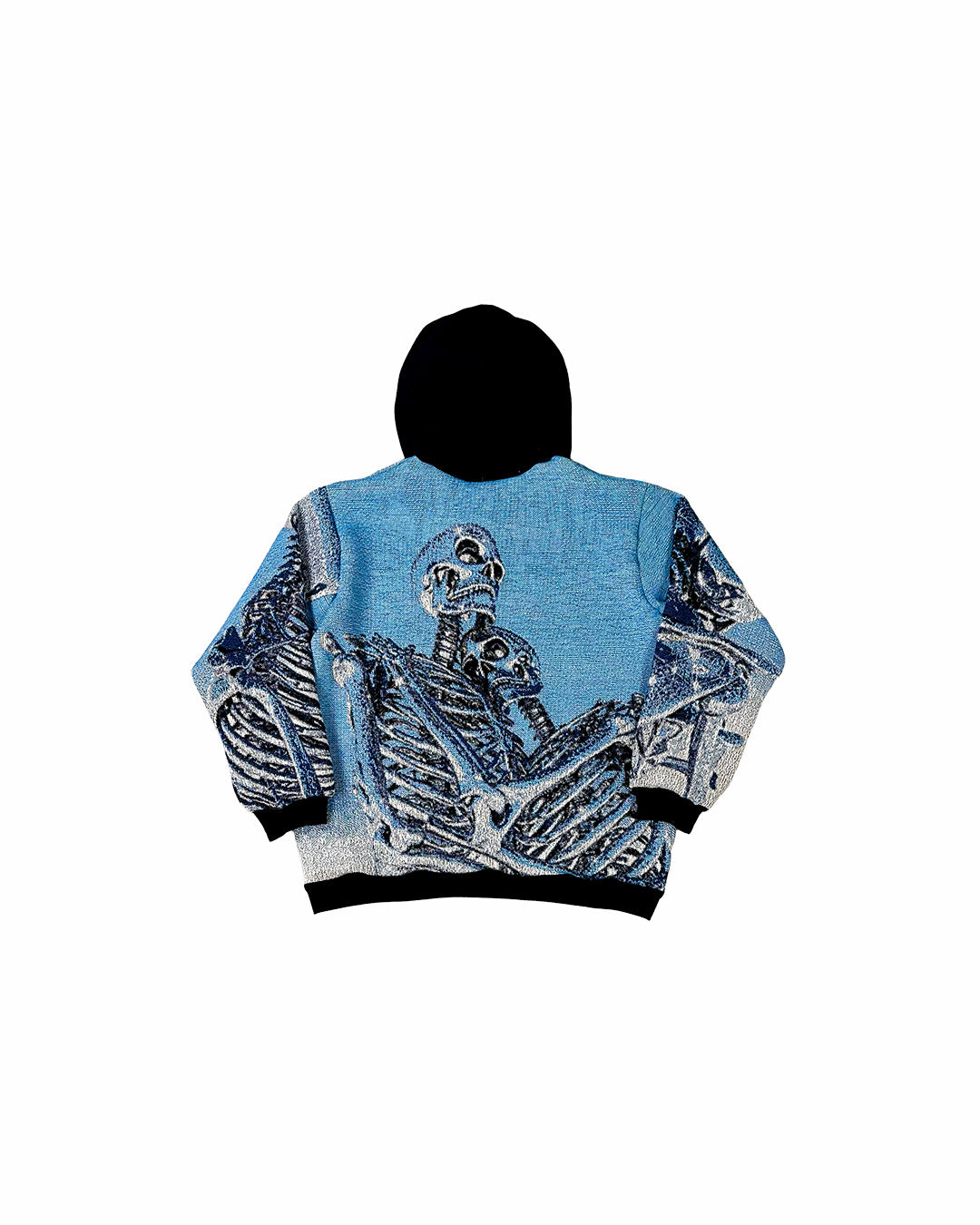 SKELETON TRIPLETS TAPESTRY HOODIE (PRE ORDER)