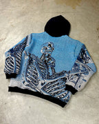 SKELETON TRIPLETS TAPESTRY HOODIE (PRE ORDER)