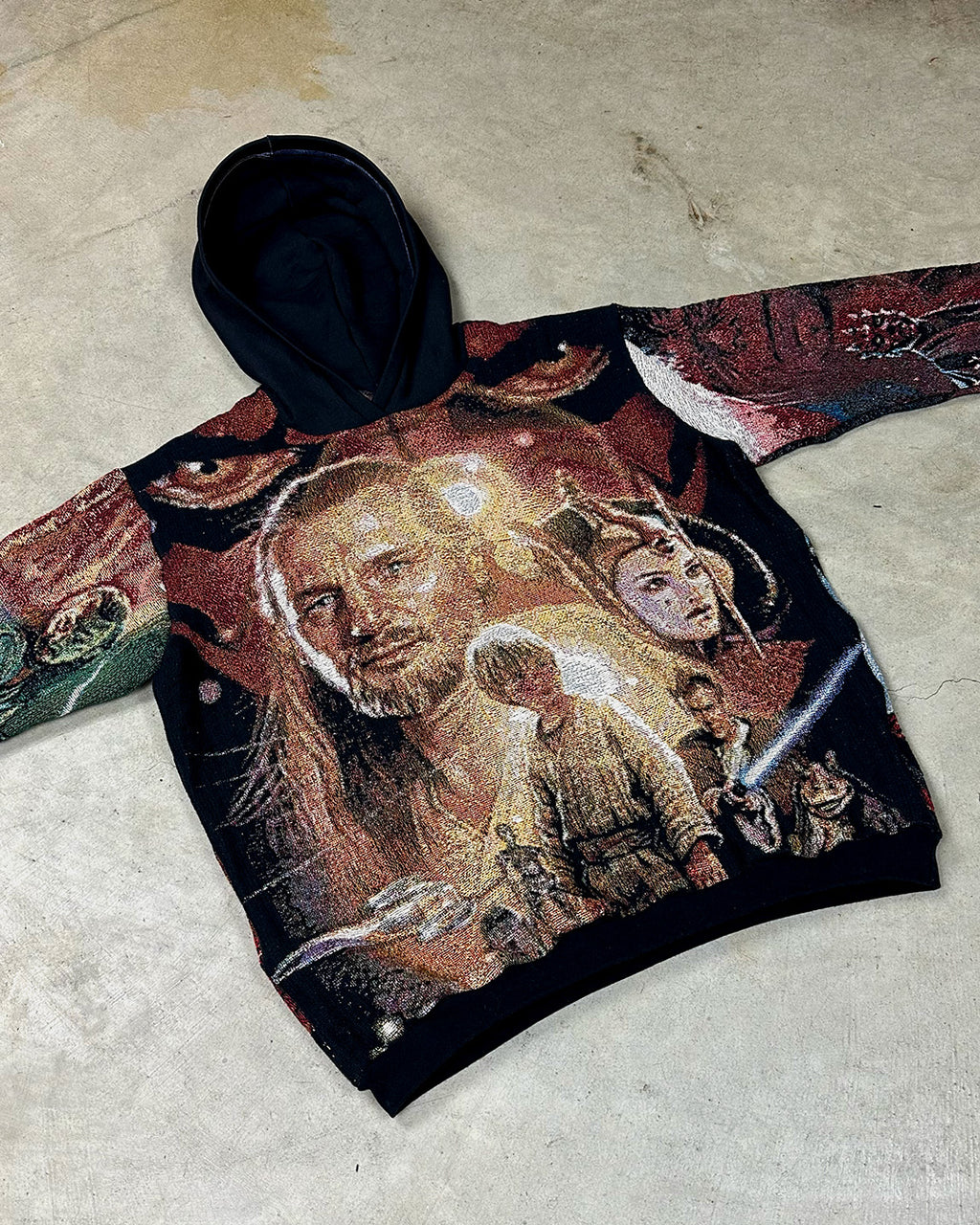 PHANTOM MENACE TAPESTRY HOODIE (PRE ORDER)