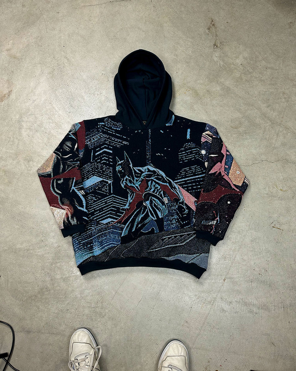 BATMAN BEYOND TAPESTRY HOODIE (PRE ORDER)
