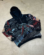BATMAN BEYOND TAPESTRY HOODIE (PRE ORDER)