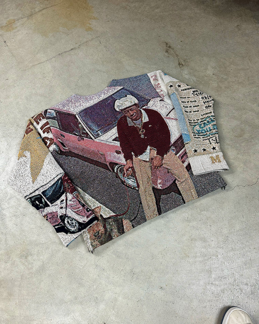 CALL ME IF YOU GET LOST TAPESTRY CREWNECK (PRE ORDER)