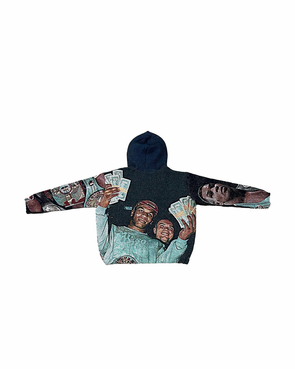 MUHAMMAD ALI X MIKE TYSON TAPESTRY HOODIE (PRE ORDER)