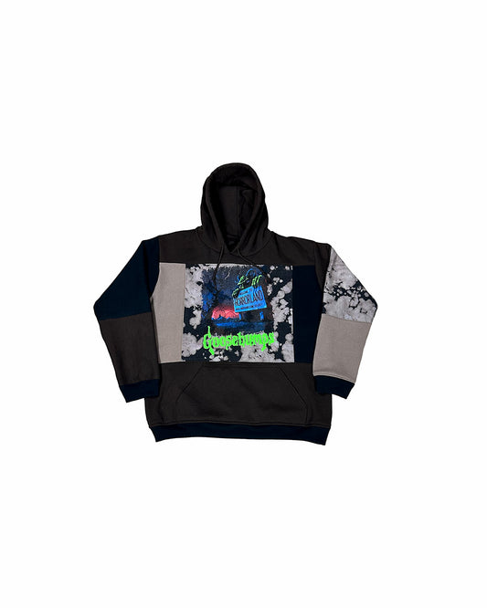 REWORKED GOOSEBUMPS PATCHWORK HOODIE