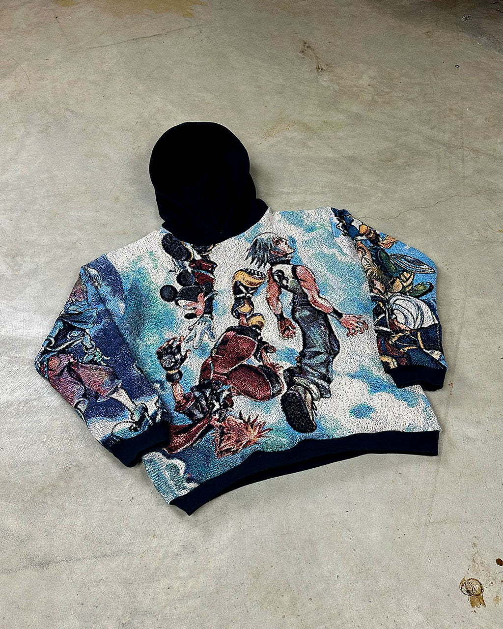 KINGDOM HEARTS TAPESTRY HOODIE (PRE ORDER)