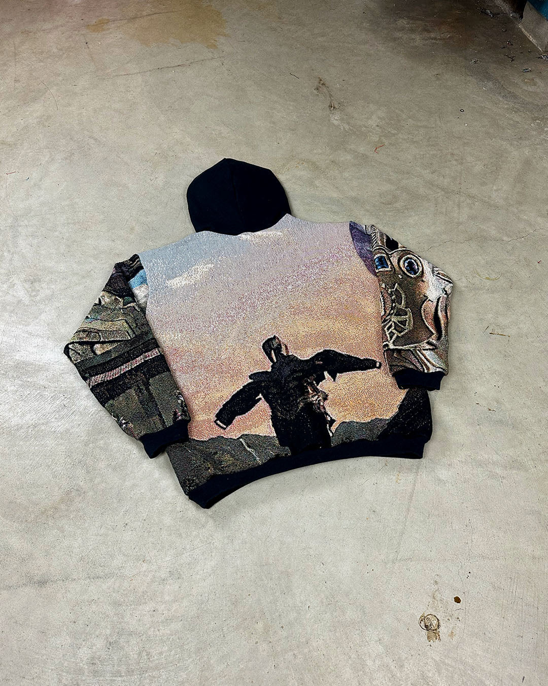 THANOS TAPESTRY HOODIE (PRE ORDER)