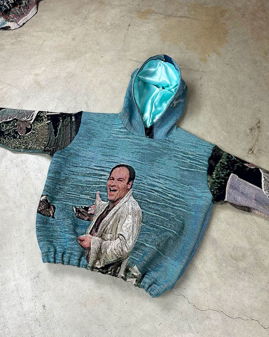 TONY SOPRANO FULL TAPESTRY HOODIE (PRE ORDER)