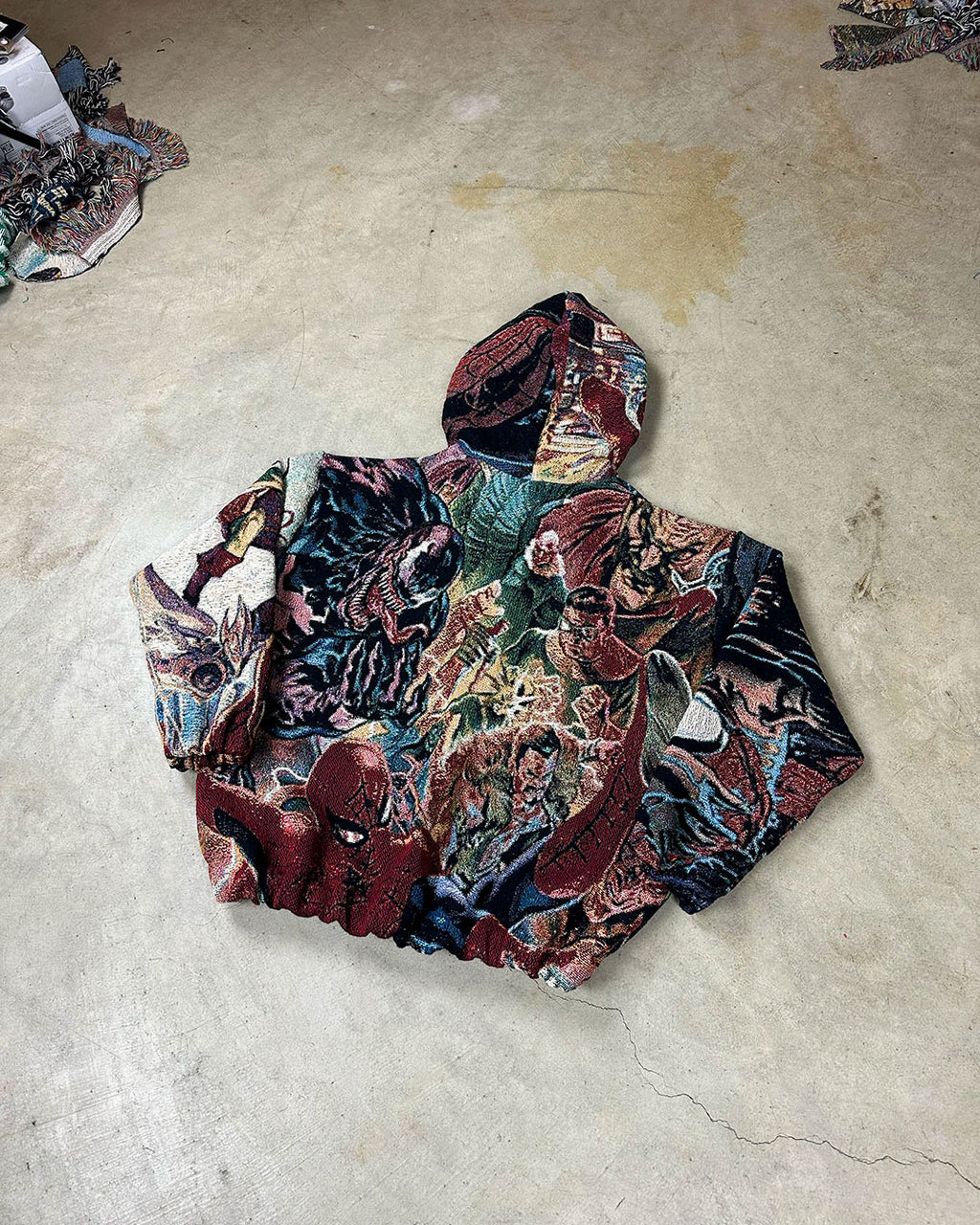 SPIDERMAN FULL TAPESTRY HOODIE (PRE ORDER)