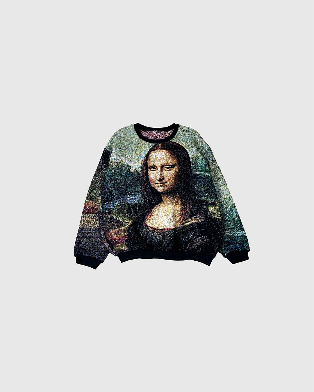 MONA LISA TAPESTRY CREWNECK (READY TO WEAR) – Wasted Space