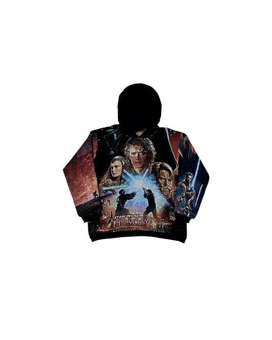 STAR WARS REVENGE OF THE SITH TAPESTRY HOODIE