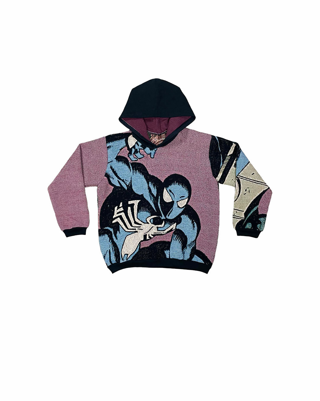 SYMBIOTE SPIDERMAN TAPESTRY HOODIE (PRE ORDER)